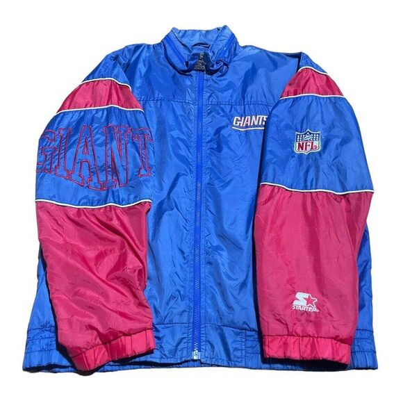 Starter Other - ny giants light jacket starter large With Hood